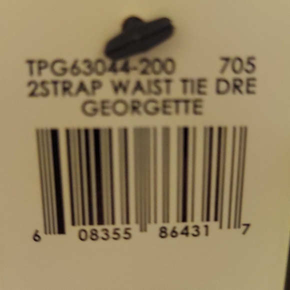 NWT BCBGMAXAZRIA Silk Chiffon Brown Dress Sz S - Picture 6 of 6